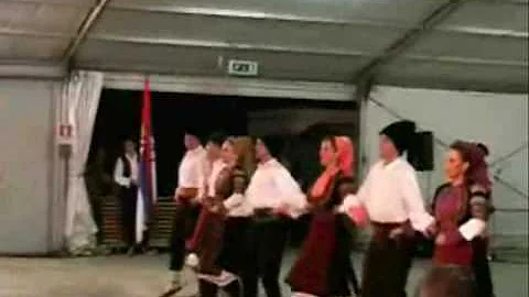 SERBIA  gruppo folkloristico  LAZA NANCIC