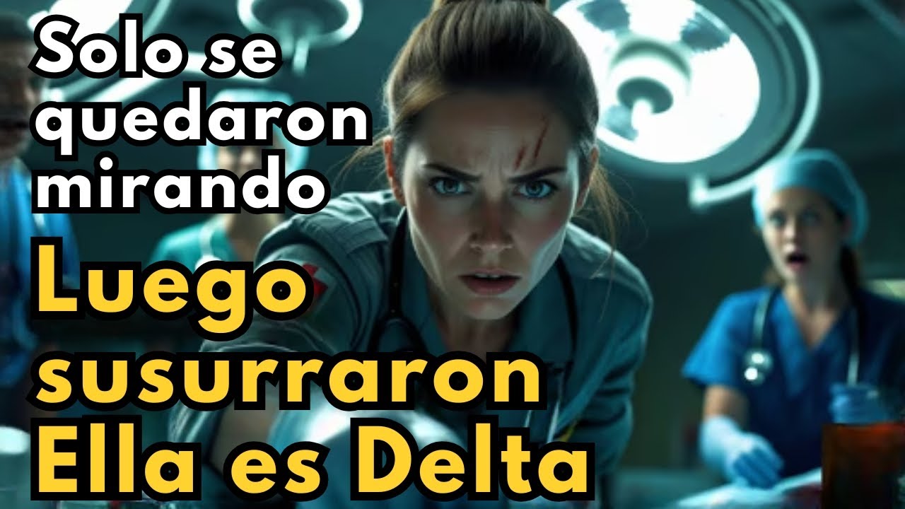 Los paramédicos la observaron en silencio — luego oyeron: «Es la médica jefe de Delta».