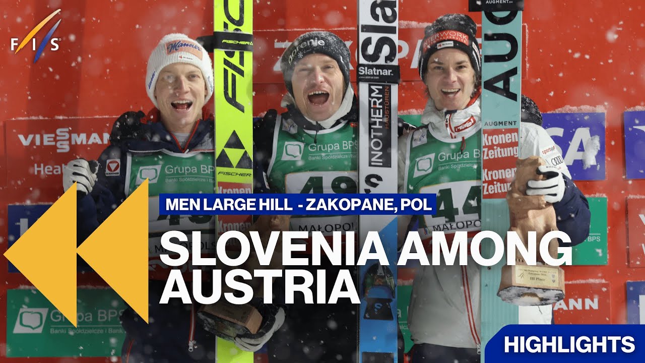 Fettner first podium of the season and Lanisek returns to victory! | Highlights | FIS Ski Jumping