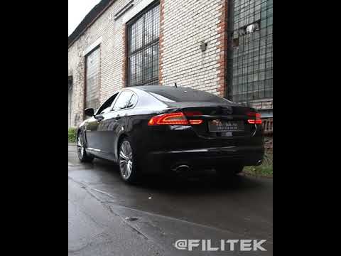 Глушитель на Jaguar XF 3 литра компрессор