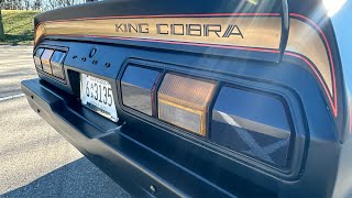 1978 King Cobra Mustang Engine Start Up