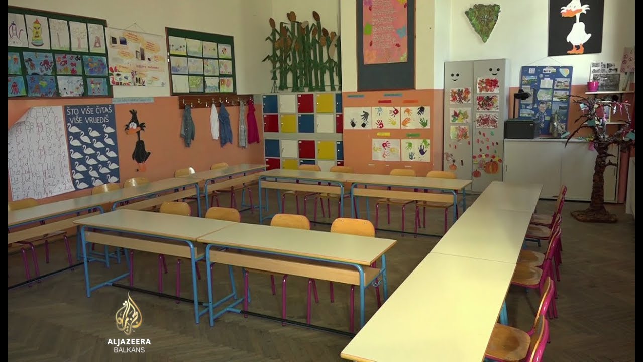 إضراب المعلمين في كانتون سراييفو