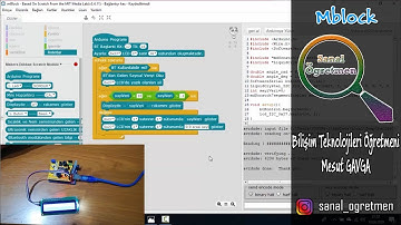Arduino Scratch Modülü ile HC 05 Bluetooth Modülü Uygulamaları