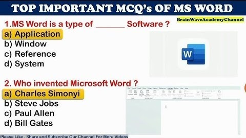 IMPORTANT  MCQ