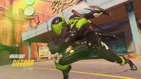 Genji triplekill ult + deflect