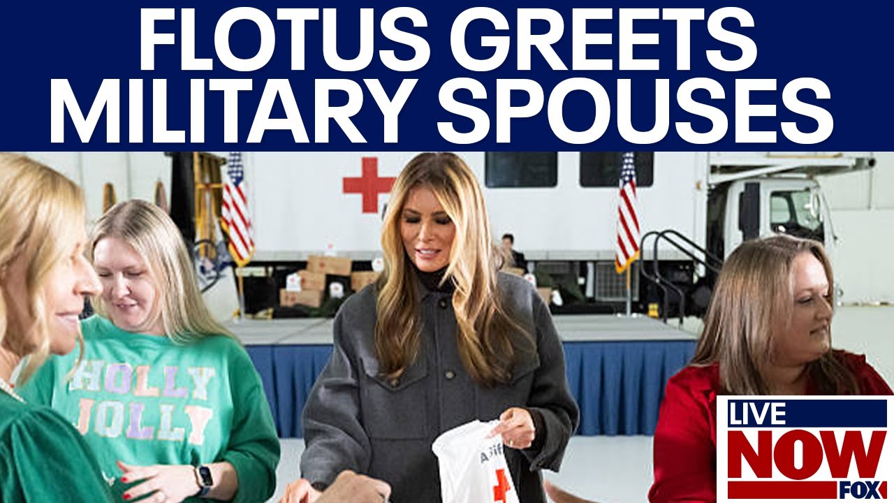 First, Second Ladies greet military spouses