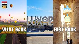 Travel vlog - Where to Stay in LUXOR, EGYPT: EAST vs. WEST BANK (Full Budget Breakdown$$$)