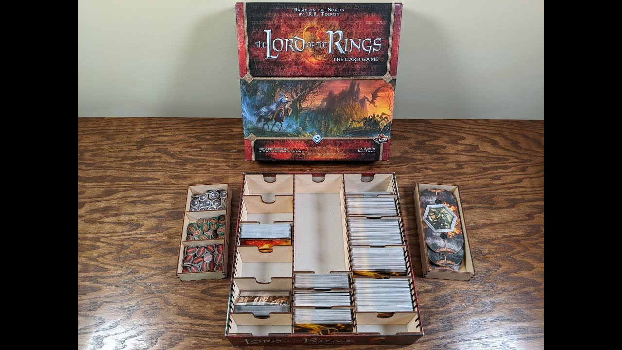 Lord of the Rings LCG - Detailed Look - YouTube