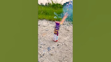 Sky shot double bang old Chinese design #shorts #cracker #firework #trick #lifehack #test