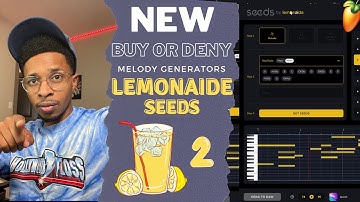 Best New ai melody generator Lemonaide Seeds 2 | ai Lemonaide Seeds