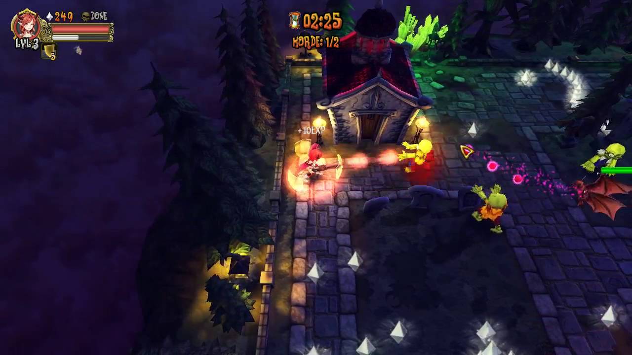 Demon's Crystals Short gameplay [60FPS] - YouTube