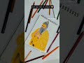 drop it 💛 heart #premanandjimaharaj #premanandji #premanandshortvideo #sketch