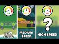 Bad Piggies Testing Vehicles From Slowest to Fastest