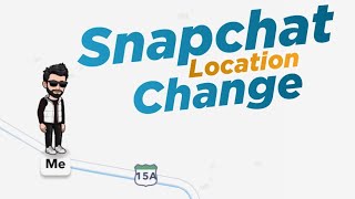 How to change location on snapchat location change kaise karen | Fake snapchat location 2022