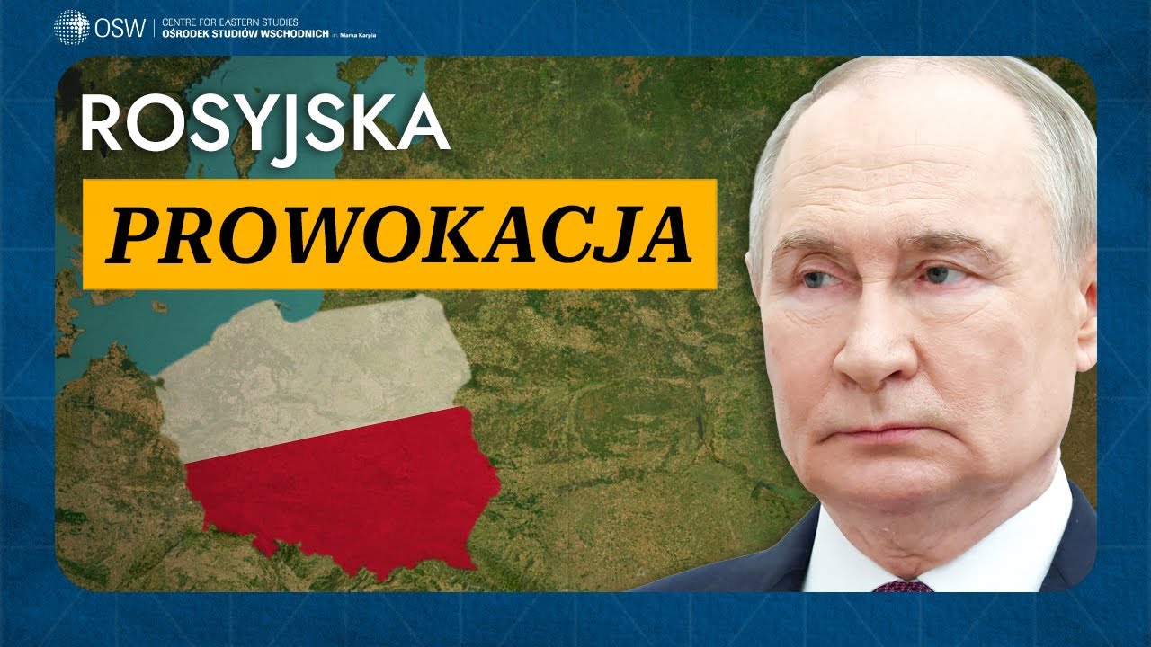 Rosyjskie drony nad Polską...