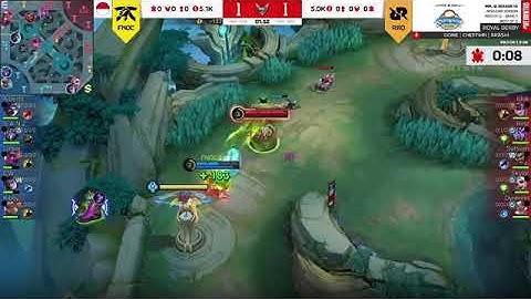 RRQ Hoshi vs Fnatic ONIC GAME 1 MPL ID S14 | FNOC VS RRQ