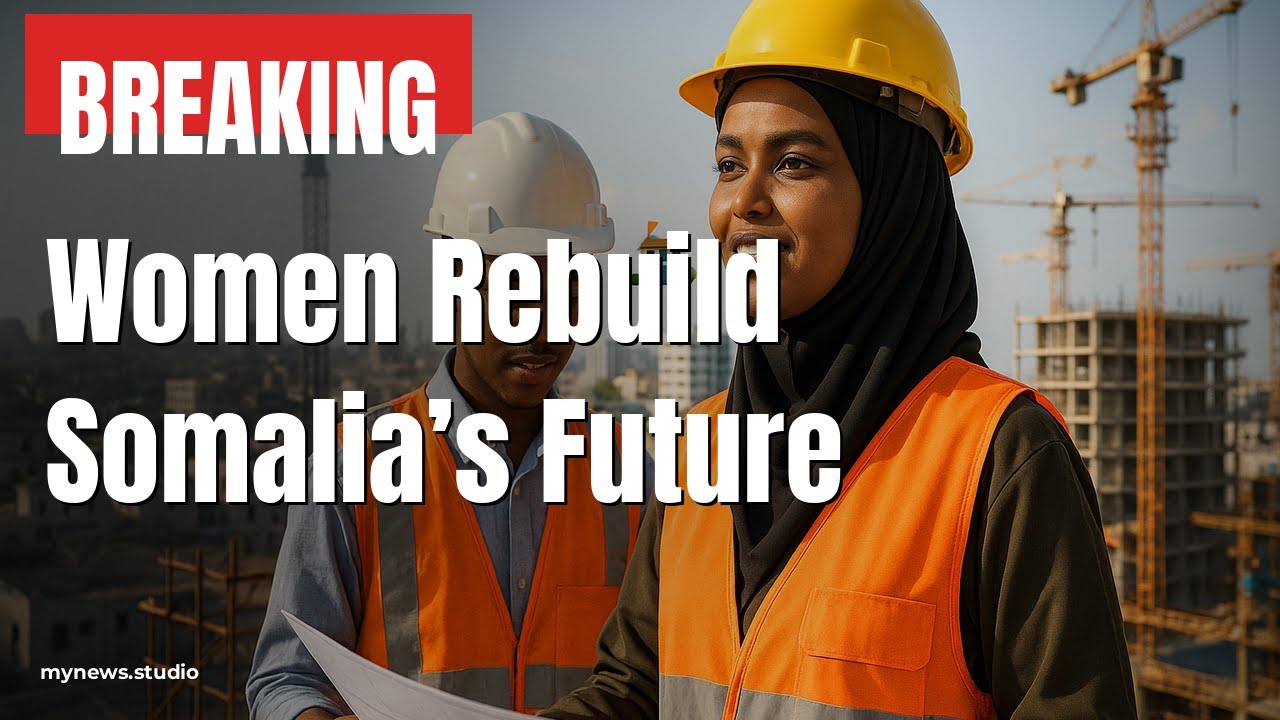 Somalia Women Lead Construction: Skyline Transformed, Barriers Broken