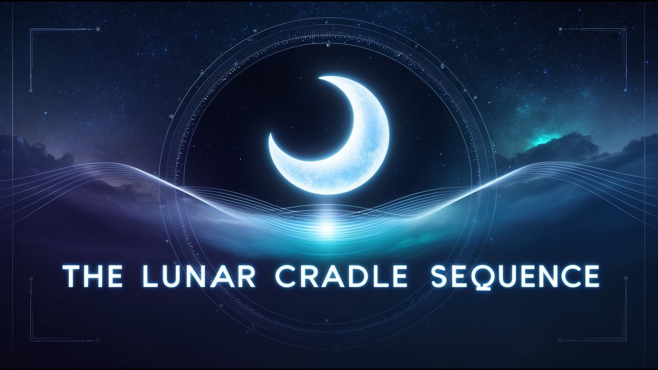 The Lunar Cradle Sequence | 0.7 Hz Sub-Delta Sleep Engine (8 Hours)