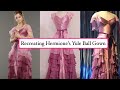 Recreating Hermione’s Granger’s Yule Ball Gown from #HarryPotter and the Goblet of Fire. #shorts