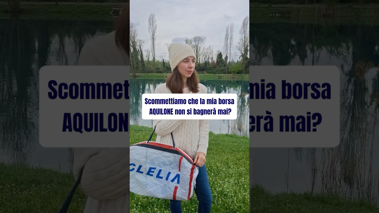 Borsa waterproof 💦 