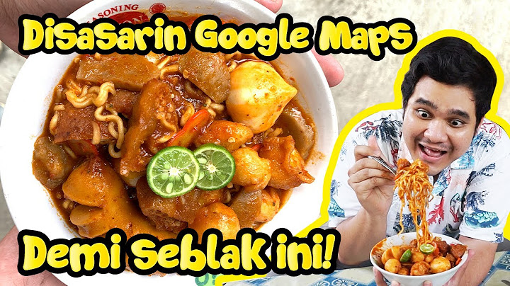 KULINER BANDUNG : SEBLAK BALONG LOKASINYA TERSEMBUNYI, PEDASNYA NAMPOL