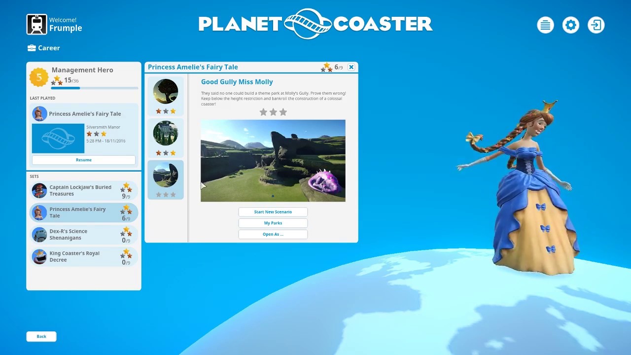 planet coaster stream part 5 starting good gully miss molly careers