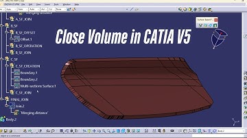 Close volume design in Catia V5 | Plastic Design | A, B & C surface design | Design Tech Lab