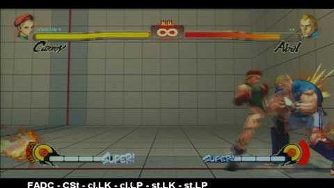 RE : SF4 Combo Challenge 08: Variance (Ryu, Cammy, Abel)