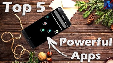 Top 5 Most Powerful Android Apps | No Root | Bangla | TechFo Geek