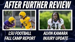 LSU Practice Report | Alvin Kamara Injury Update | Saints Workout 2 WRs