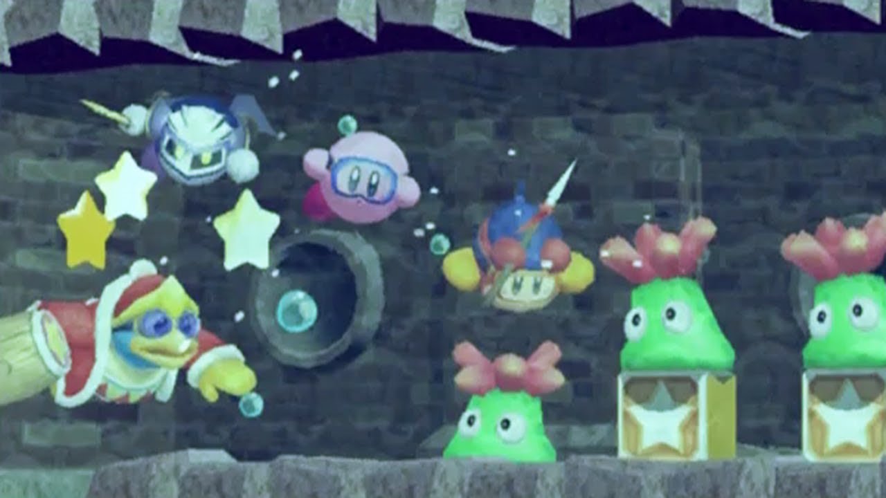 Kirby's Return to Dream Land (Extra Mode) - Level 6: Egg Engines - No Damage 100% Walkthrough