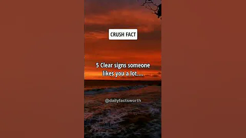 5 Clear Signs Someone Likes You a Lot.... #shorts #psychologyfacts #subscribe - DayDayNews