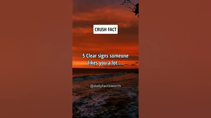 5 Clear Signs Someone Likes You a Lot.... #shorts #psychologyfacts #subscribe - DayDayNews
