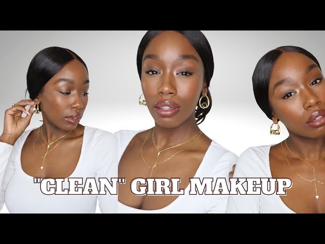 ✨CLEAN GIRL✨ MAKE UP FOR BLACK GIRLS, Affordable & Beginner Friendly