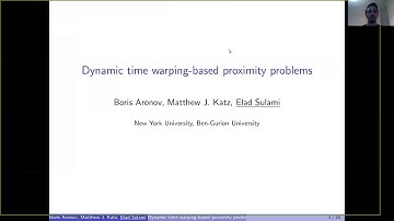 Aronov et al. Dynamic time warping-based proximity problems