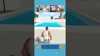 swimming pool jump challenge🤩 IBD3D vs ITS vs Indian GTA #gta #tanding #shorts