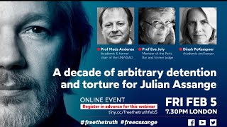 WATCH: A Decade of Arbitrary Detention and Torture for Julian Assange (re-stream) screenshot 2