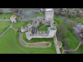 Portchester castle at 200m 650 ft plus overheads