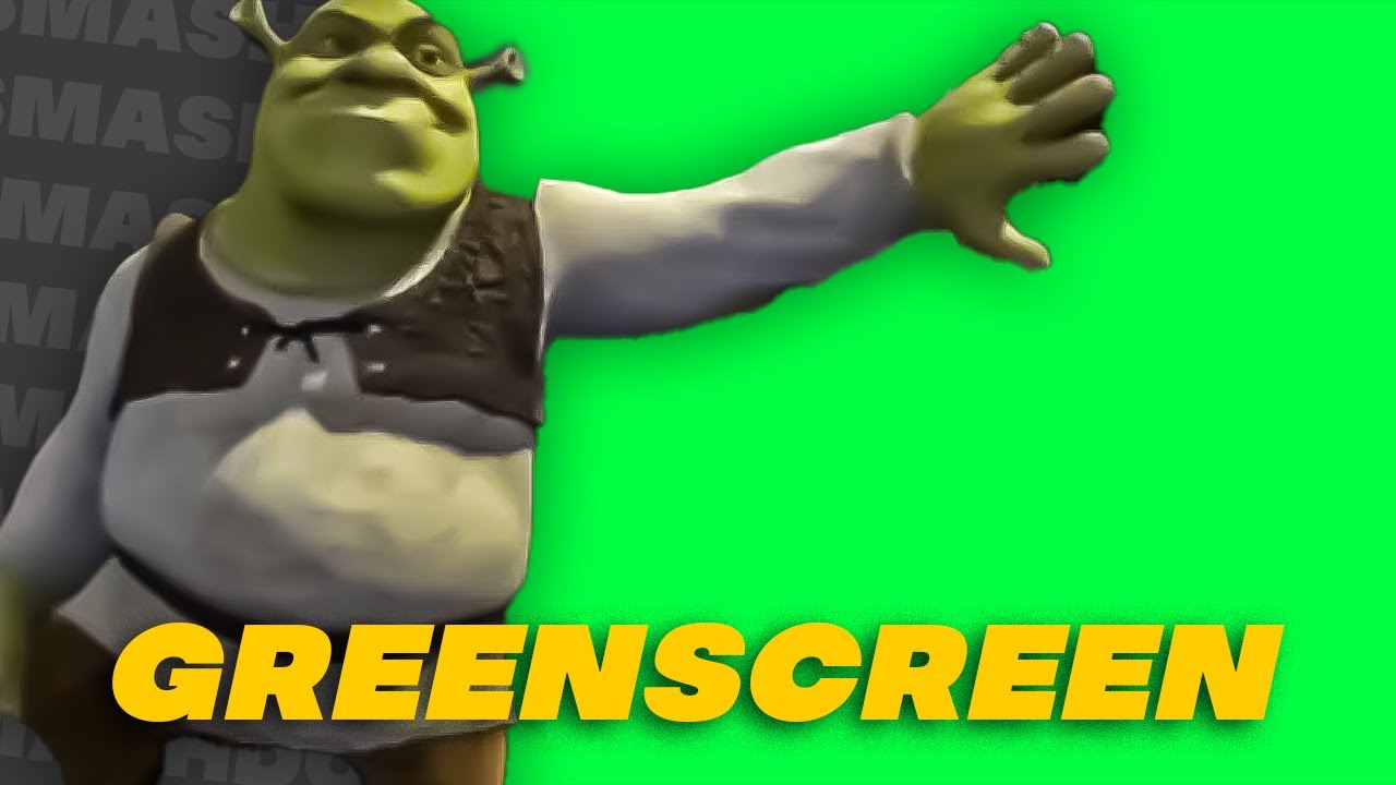 Shrek Door MEME // Greenscreen