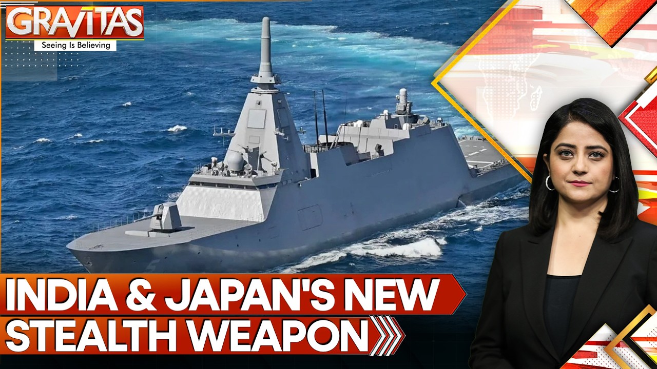 Japanese Stealth Tech to Make Indian Navy Warships Harder to Detect | GRAVITAS