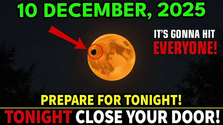 Must Know This Before Tomorrow! Dark MOON PORTAL: 9 Signs You'll Experience December 10–12!