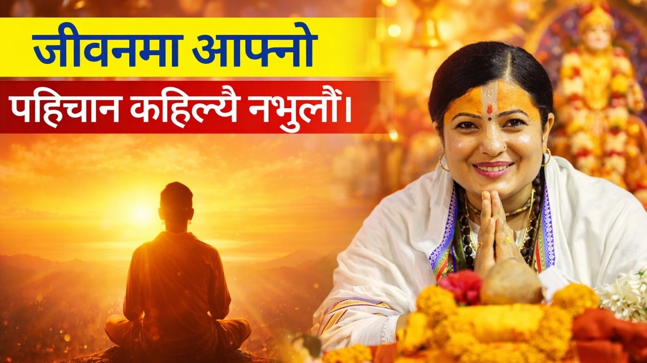 जिवनमा आफ्नो पहिचान कहिल्यै नभुलौ। Radhika Daasi JI, Bhagawat Katha, #radhikadaasiji