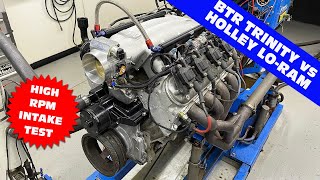 7,700RPM 5.3L LS SCREAMER INTAKE TEST! BTR TRINITY VS HOLLEY LORAMWHICH ONE MAKES MORE POWER?