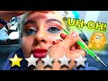 THIS MAKEUP ARTIST PUT NAIL GLUE ON MY EYES ** I HAD AN ALLERGIC REACTION**