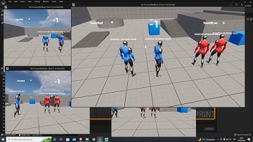 unreal engine 5 - teams multiplayer
