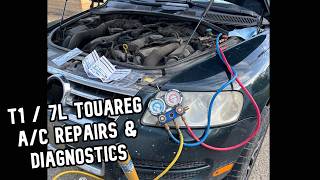 T1 / 7L Touareg A/C Testing and Repairs (Finding the G89 sensor)