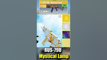 Unlocking Every Camouflage – Legendary RUS-79u Mystical Lamp COD Mobile