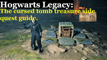 Use the mysterious map fragment to find the treasure - (Hogwarts Legacy)