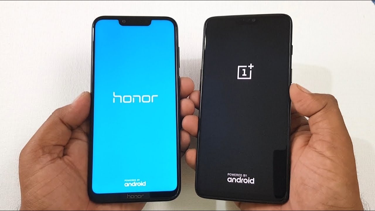 oneplus 6 vs honor 10 speed test