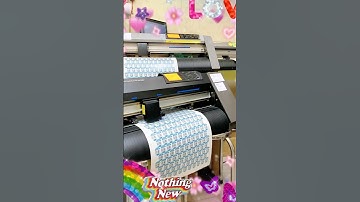 Máy cắt decal nào cắt bế decal tem nhãn hiệu quả nhất và tiết kiệm nhân công? #shorts